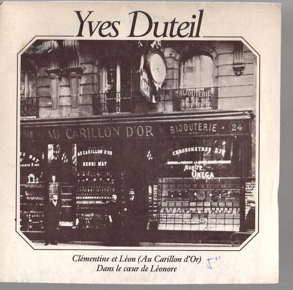Accords et paroles Clémentine et Léon Yves Duteil