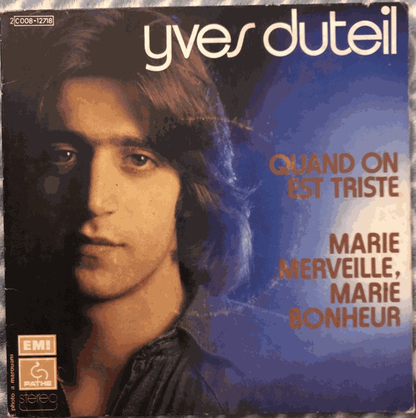Accords et paroles Marie merveille, Marie bonheur Yves Duteil