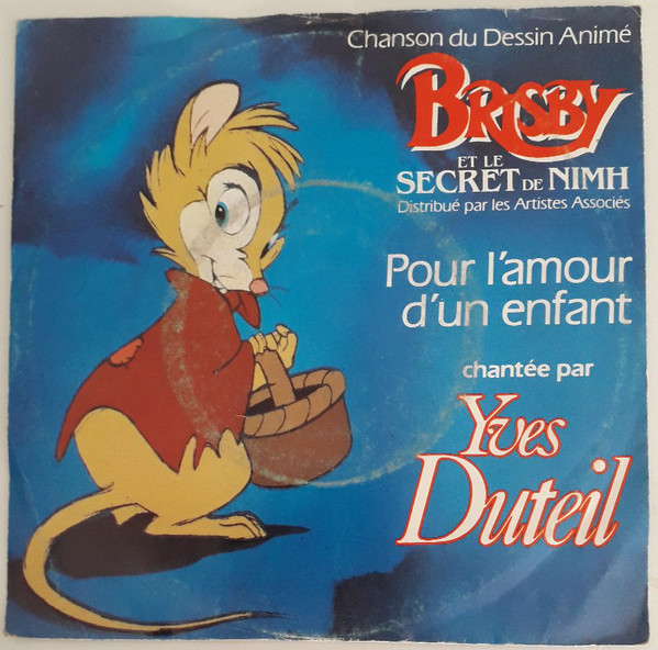 Accords et paroles Pour l'amour d'un enfant Yves Duteil