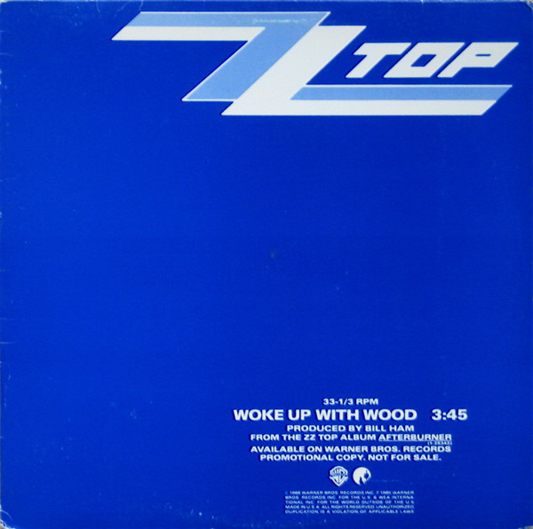 Accords et paroles Woke Up With Wood ZZ Top